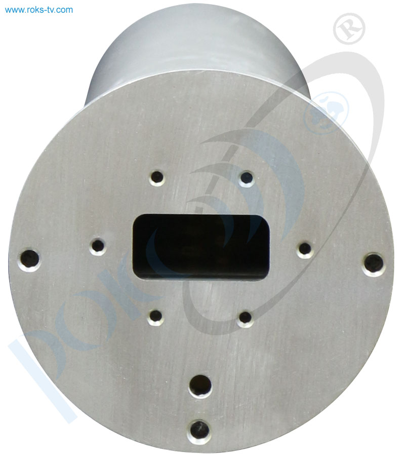 Slotted waveguide antenna c band rear